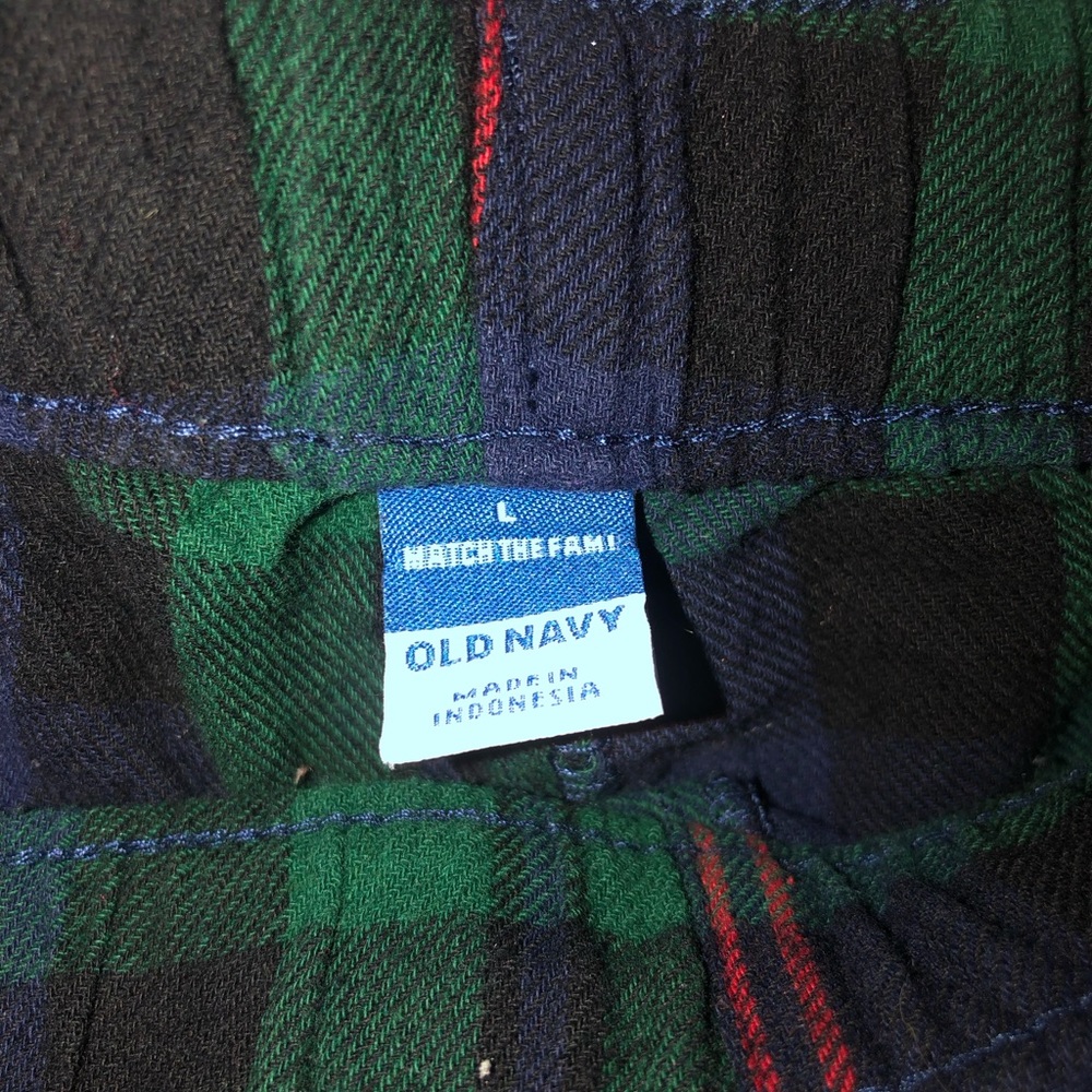 Plaid PJ pants